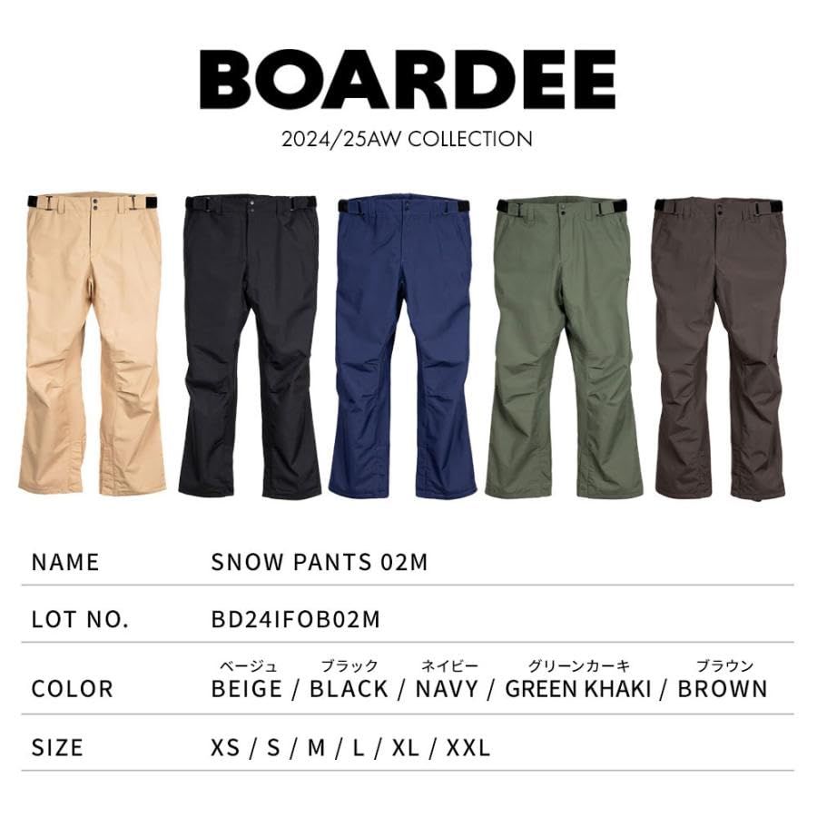 BOARDEE ゆうちゃみ スノボウェア メンズ パンツ スノーボードウェア OB 02 M ボーディー スキーウェアe 2267177 d