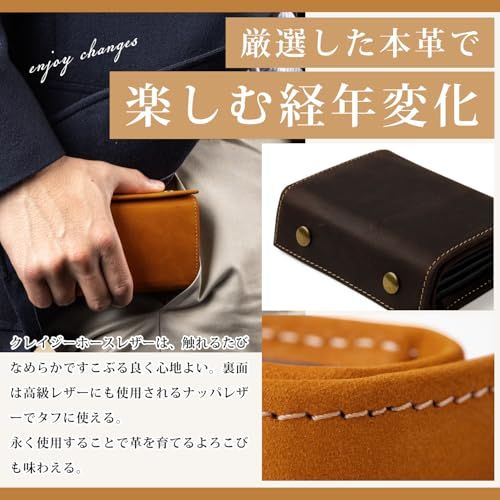 牛革の最表面のみ採用 柔らかい肌触り