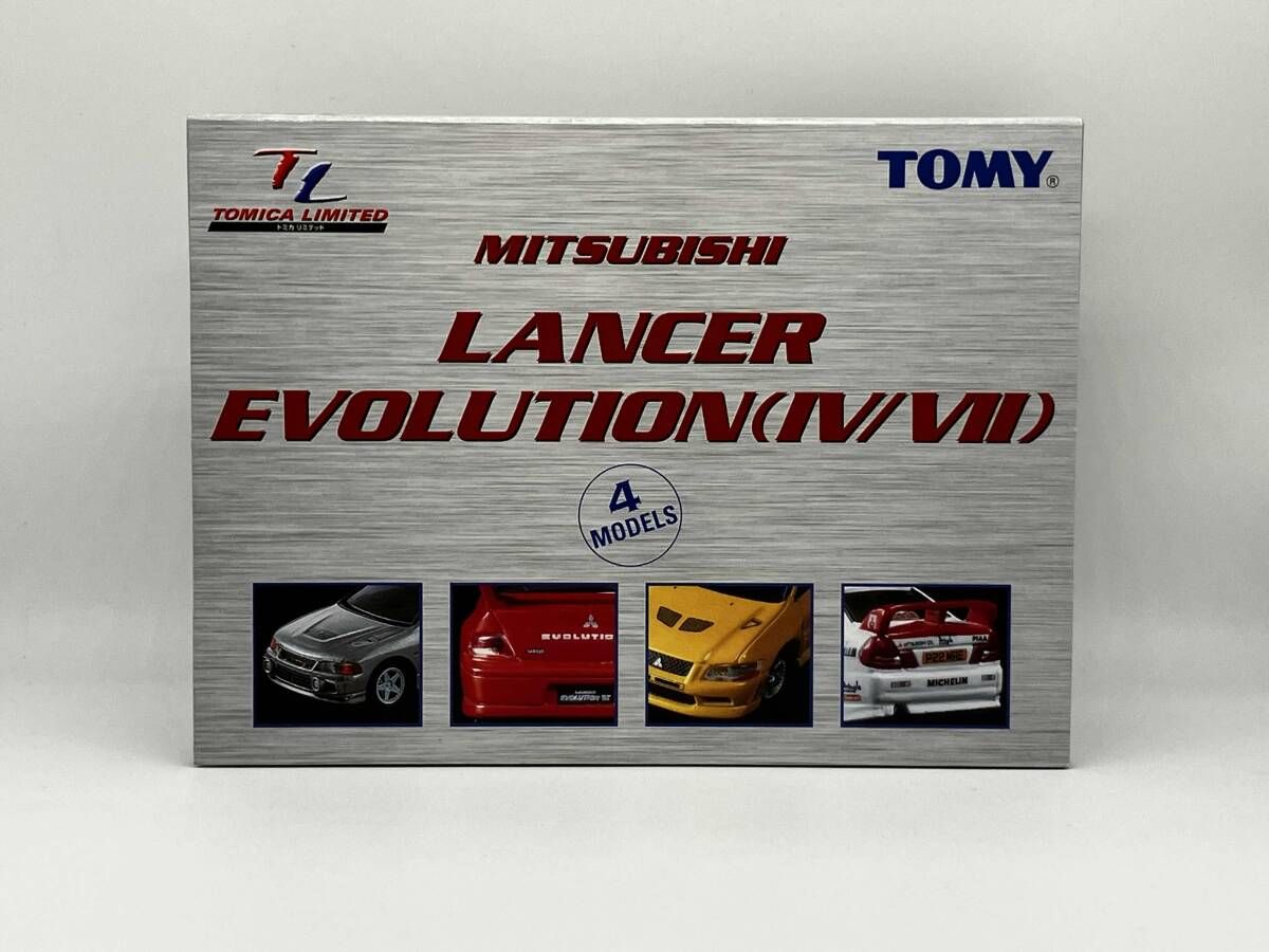 トミカ MITSUBISHI LANCER EVOLUTION(Ⅳ/Ⅶ) 4MODELS トミカリミテッド