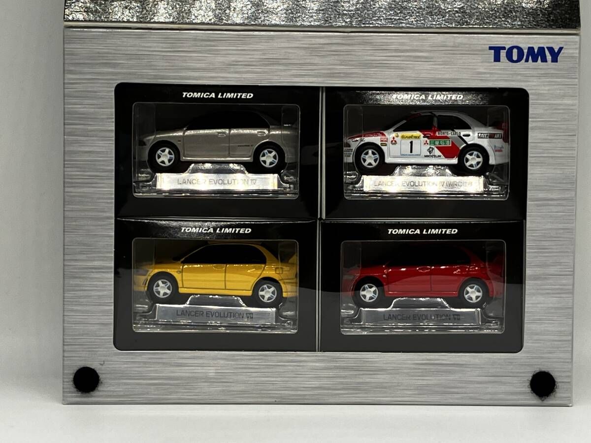 トミカ MITSUBISHI LANCER EVOLUTION(Ⅳ/Ⅶ) 4MODELS トミカリミテッド