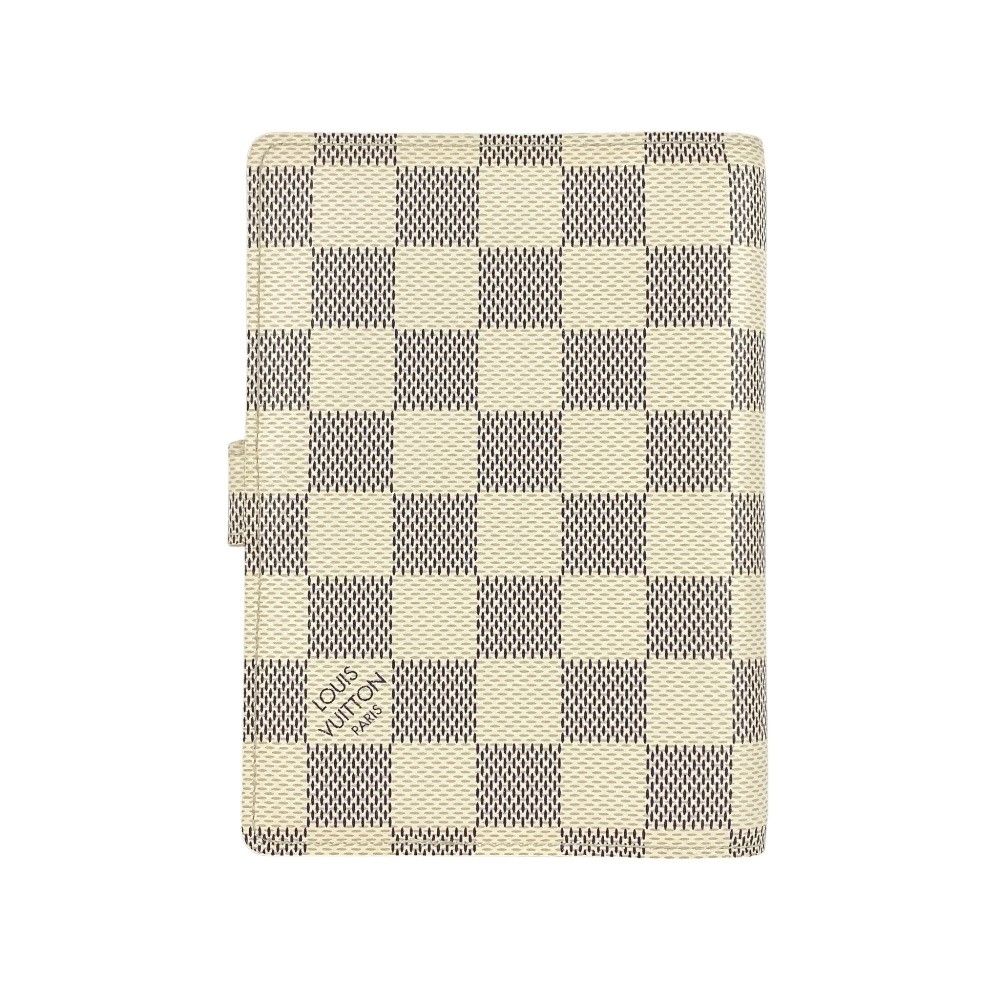 ルイヴィトン アジェンダ PM 6つ穴 システム手帳 カバー ダミエ アズール R 20706 538889 7