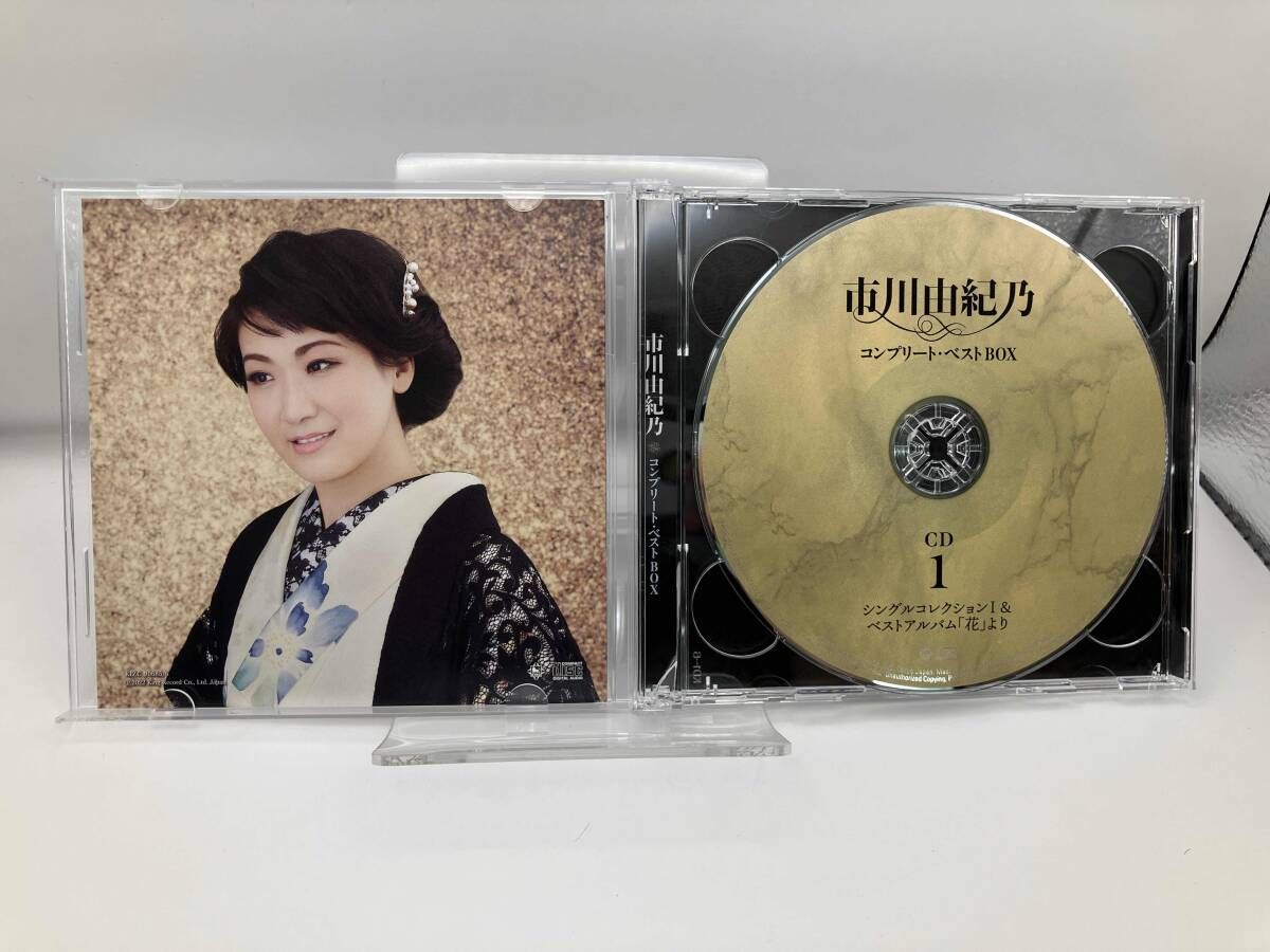 市川由紀乃 CD 市川由紀乃コンプリｰト･ベストBOX 初回製造 盤 DVD付