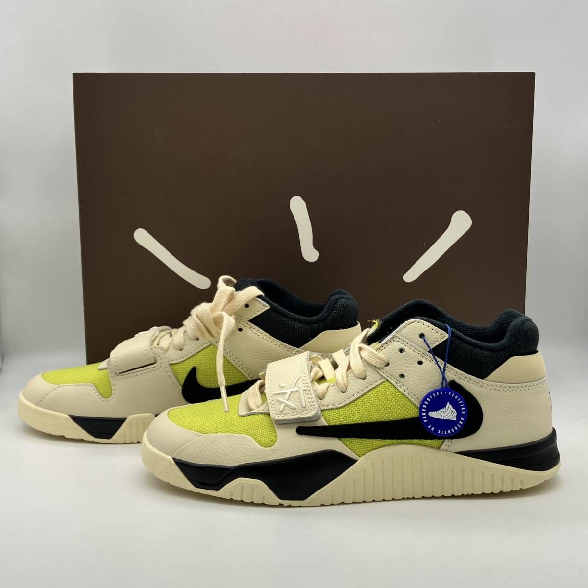 NIKE Travis Scott Jordan Jumpman Jack TR CJ1 T-Rexx Bright Cactus 