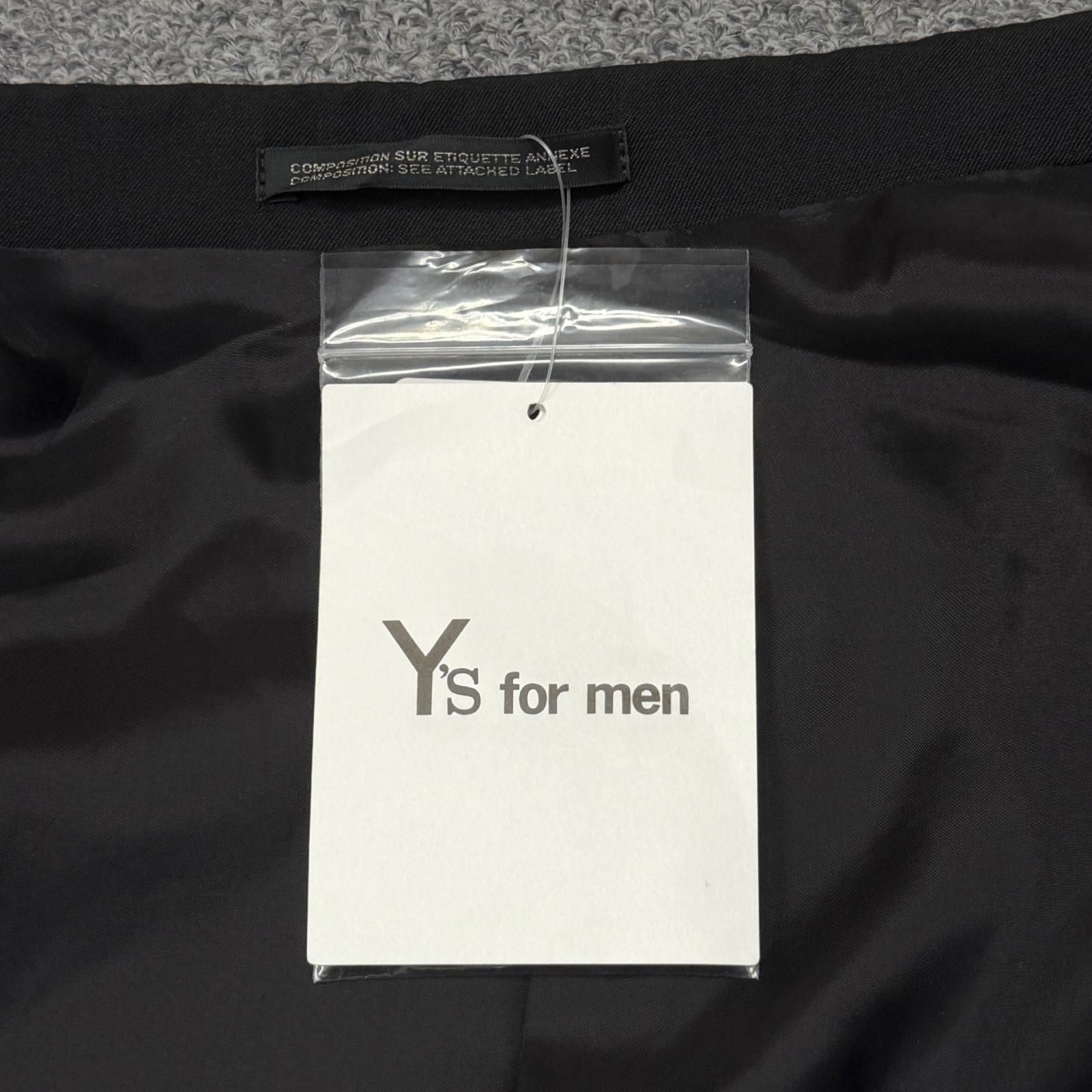 参考上代106700円 未使用 Y's for men 25SS WOOL GABARDINE PARALLEL