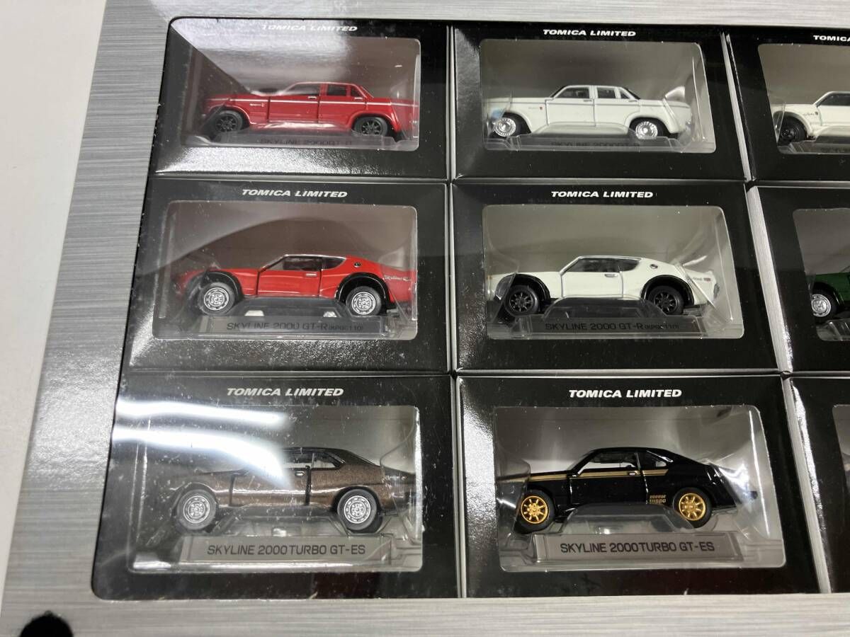 トミカ ニッサン スカイライン 12台セット Vol.1 トミカリミテッド トミー 日産 ミニカー 2000 GT GTｰR 2000ターボ