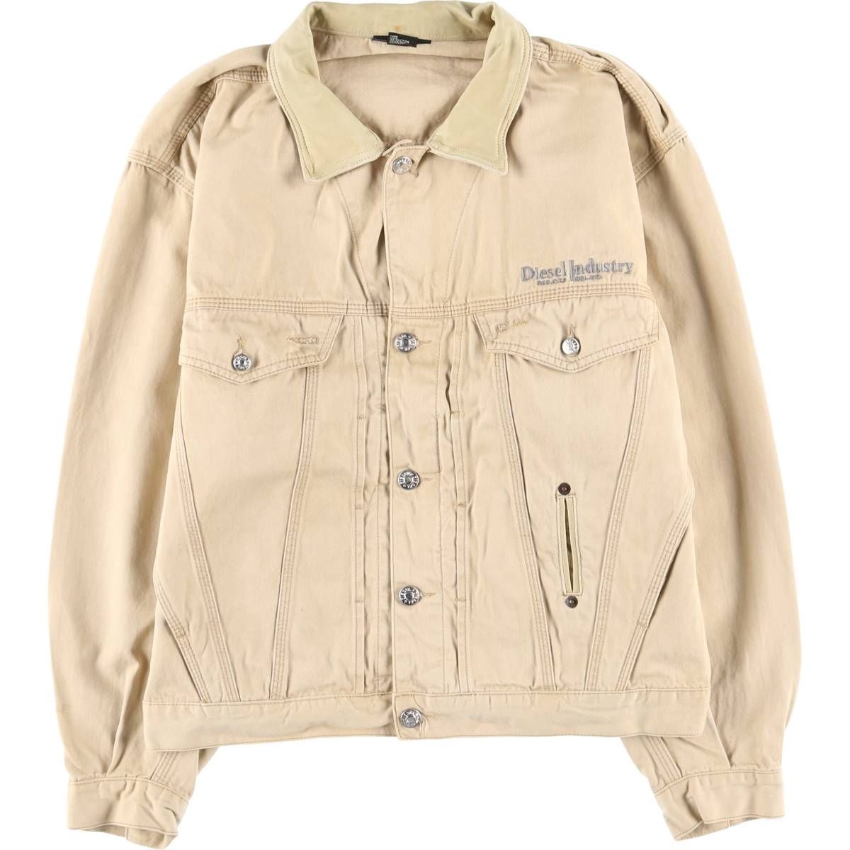 古着 ディーゼル DIESEL トラッカージャケット コットンツイル