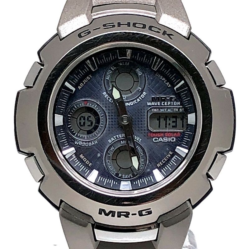 CASIO G-SHOCK MRG-2000DJ 美品！ G-SHOCK ジーショック MRG-2000DJ-8A MR-G タフソーラー 電波受信機能