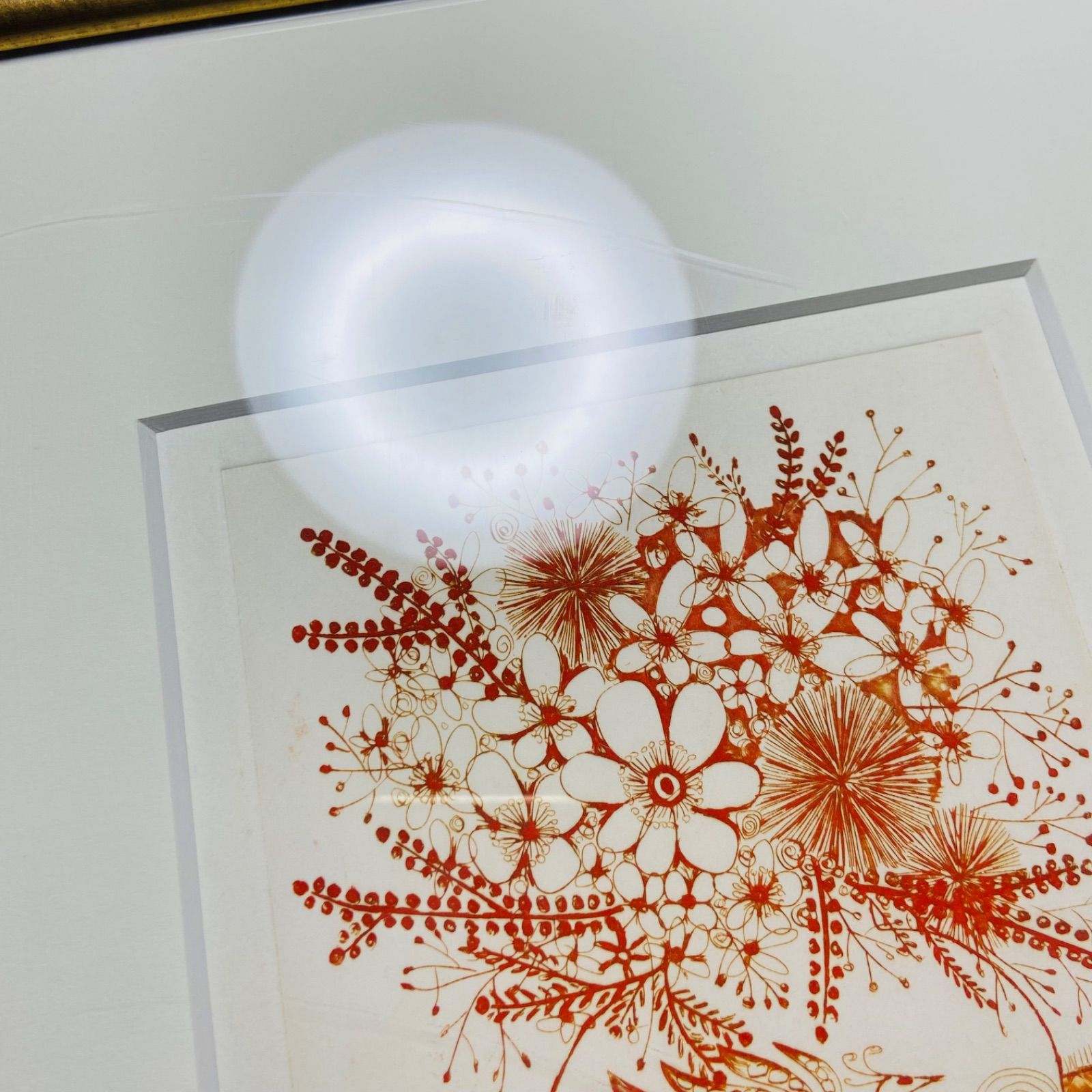 牛玖健治 版画 花 エッチング - メルカリ