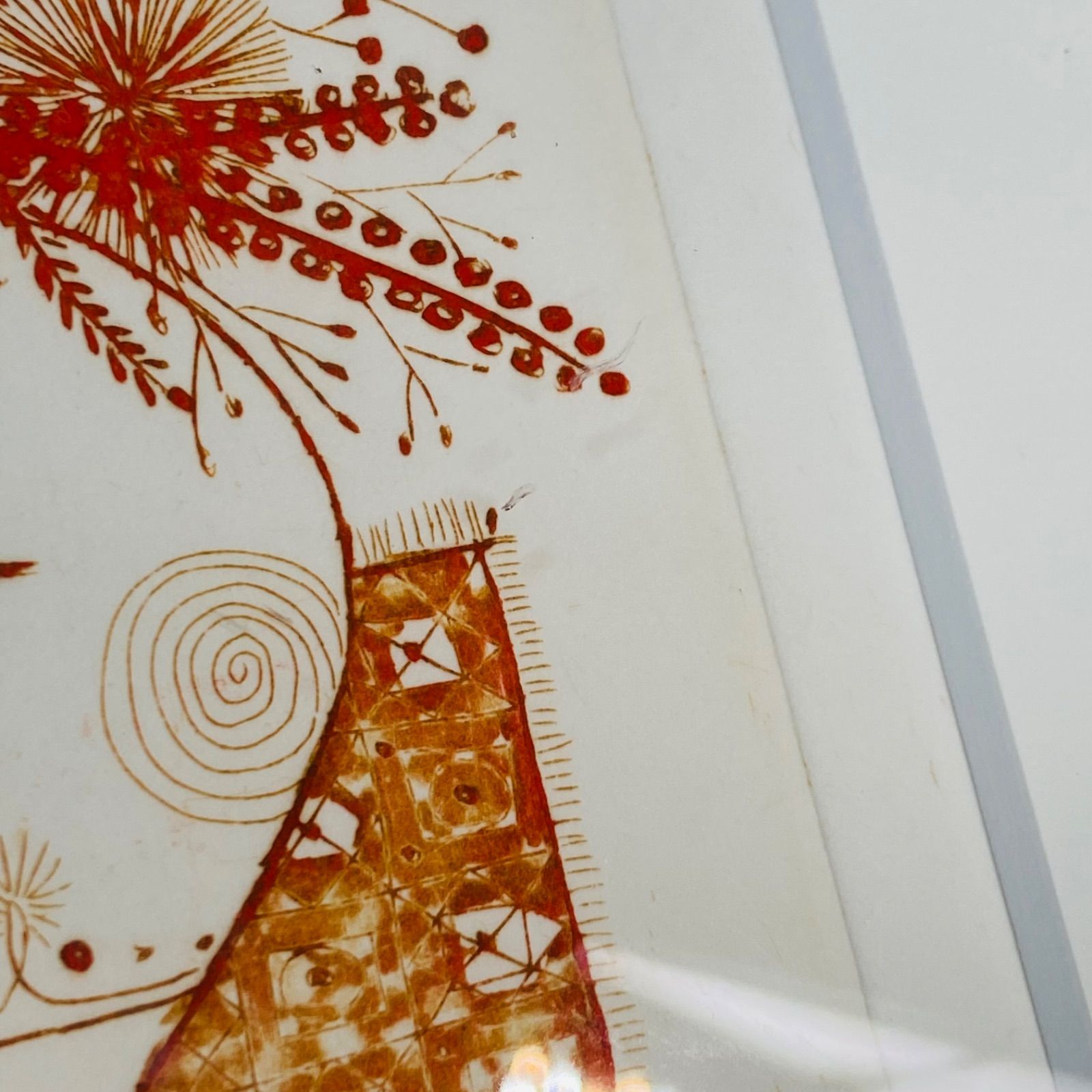 牛玖健治 版画 花 エッチング - メルカリ