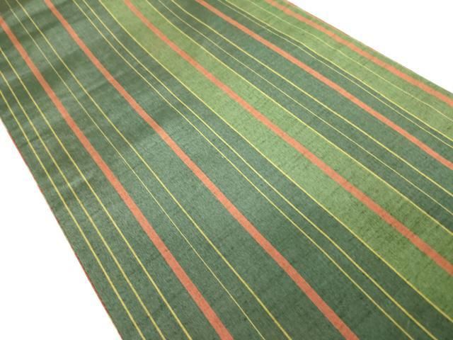 平和屋着物○全通柄袋帯 輪奈織 絞り 草花文 正絹 逸品 CABD4373dy