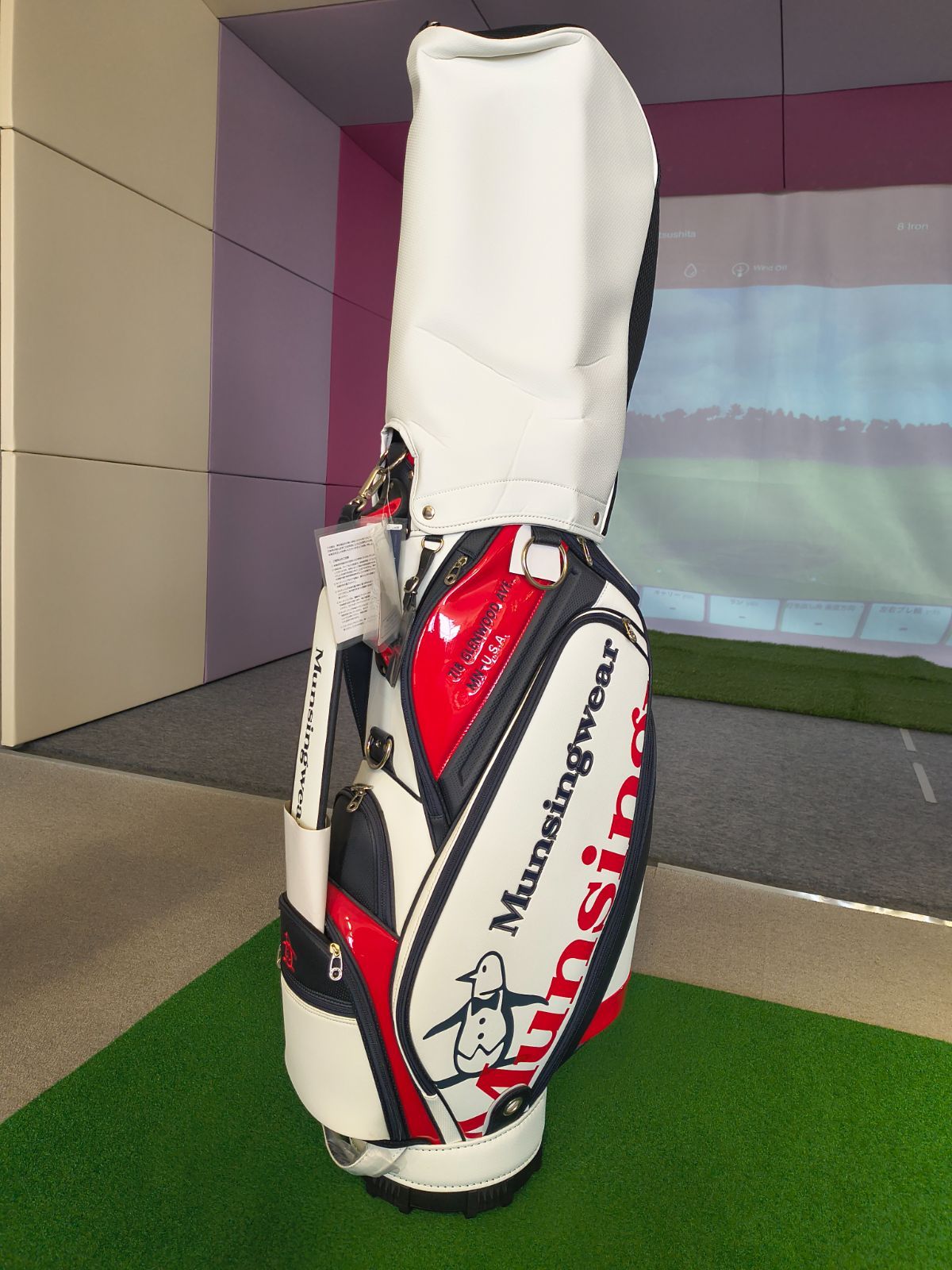 マンシング キャディバッグ MQBWJJ00 サイズ9 5型