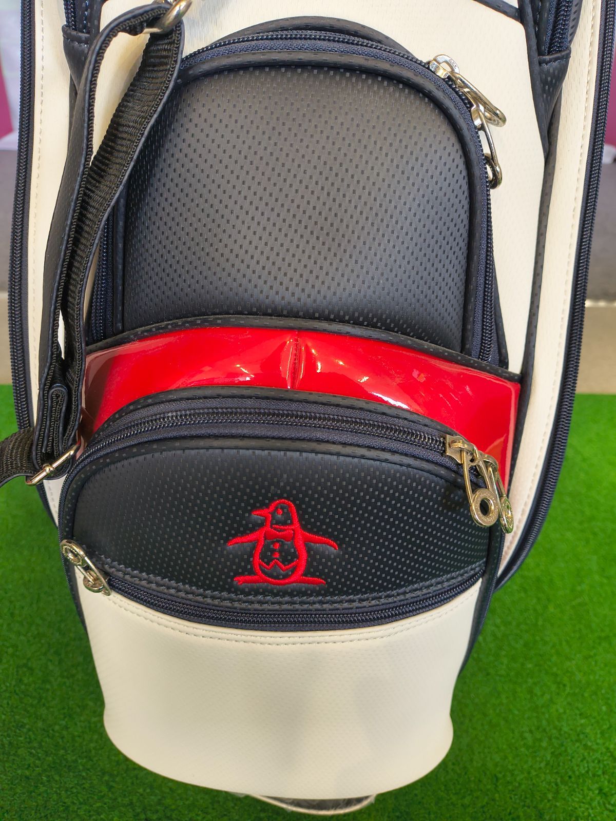  マンシング キャディバッグ MQBWJJ00 サイズ9 5型 ジュニアシューズ ゴルフバッグ キャディバッグ ゴルフ