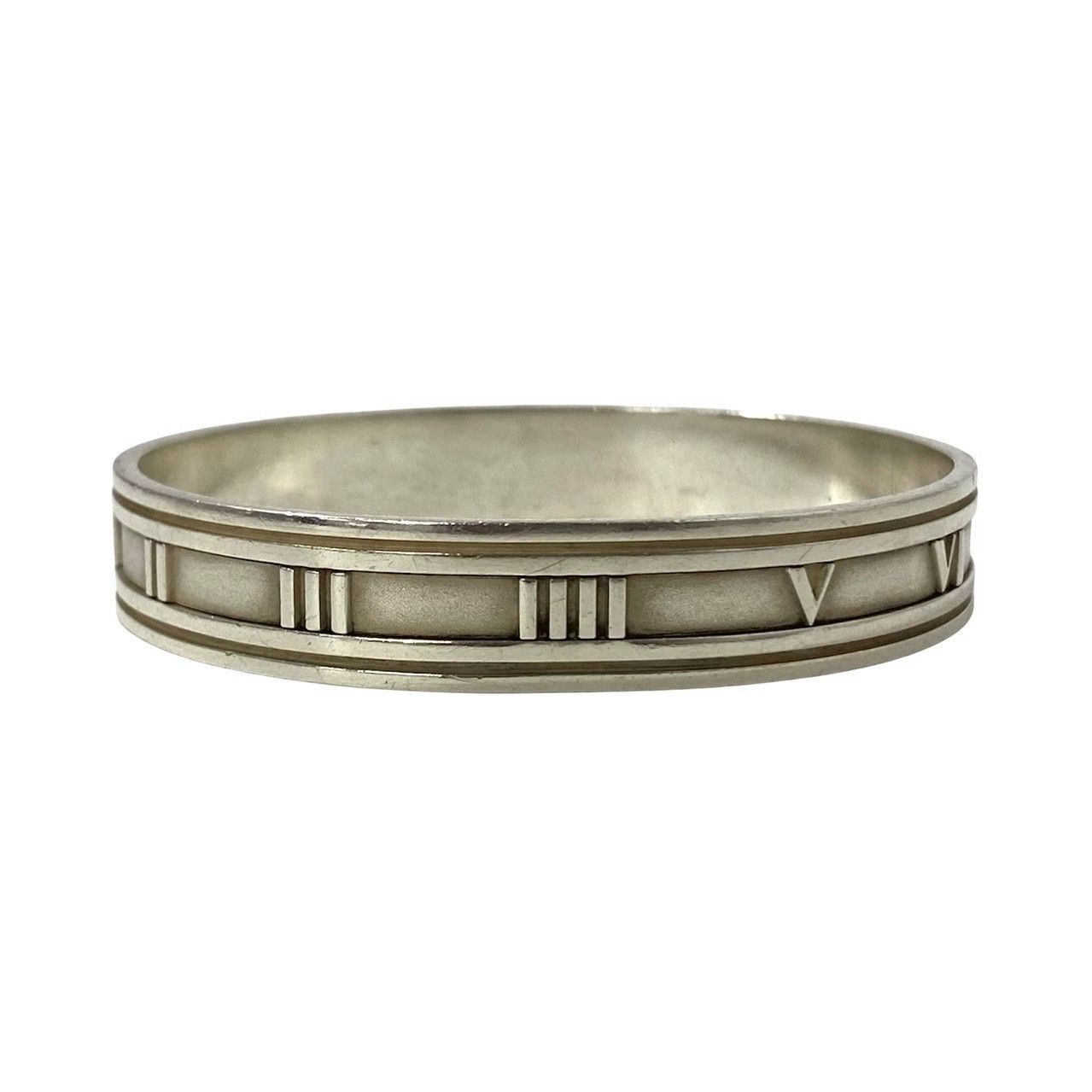 M【TIFFANY&Co.】アトラス バングル 1995 SV925 SILVER/シルバー 総 