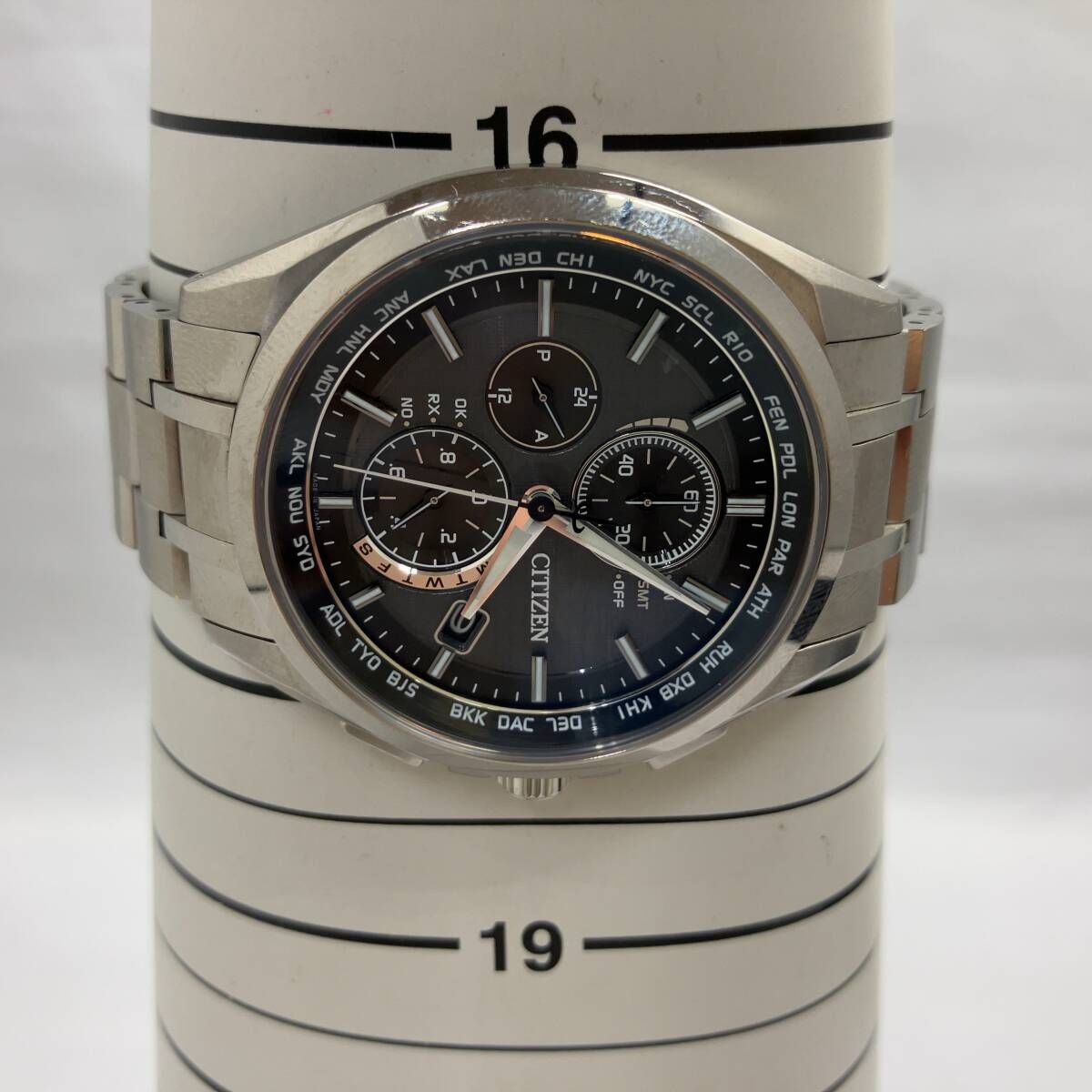 CITIZEN シティズン ATTESA H804-T018696 エコドライブ 電波ソーラー 