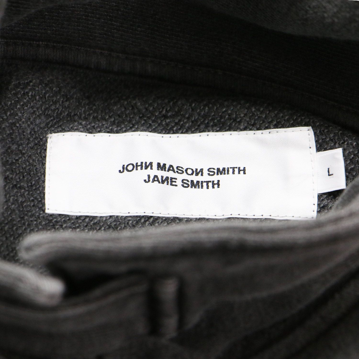美品】JANE SMITH ジェーンスミス スウェット ブラック系 サイズ:L