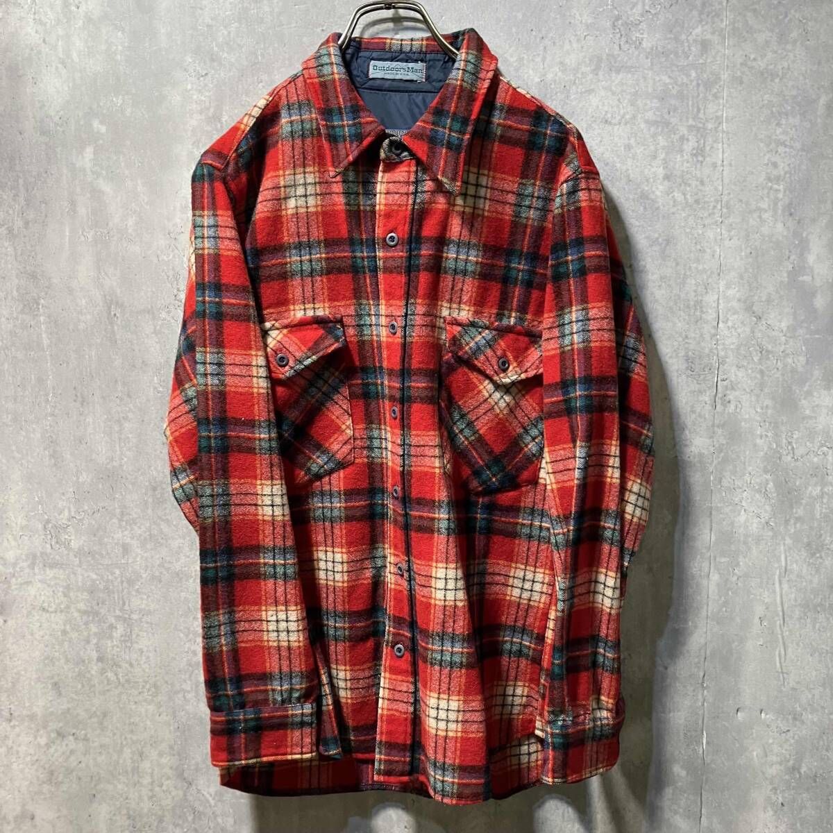 Pre-owned Pendleton 90s Outdoors Man Brown Virgin Wool 100% Cotton 