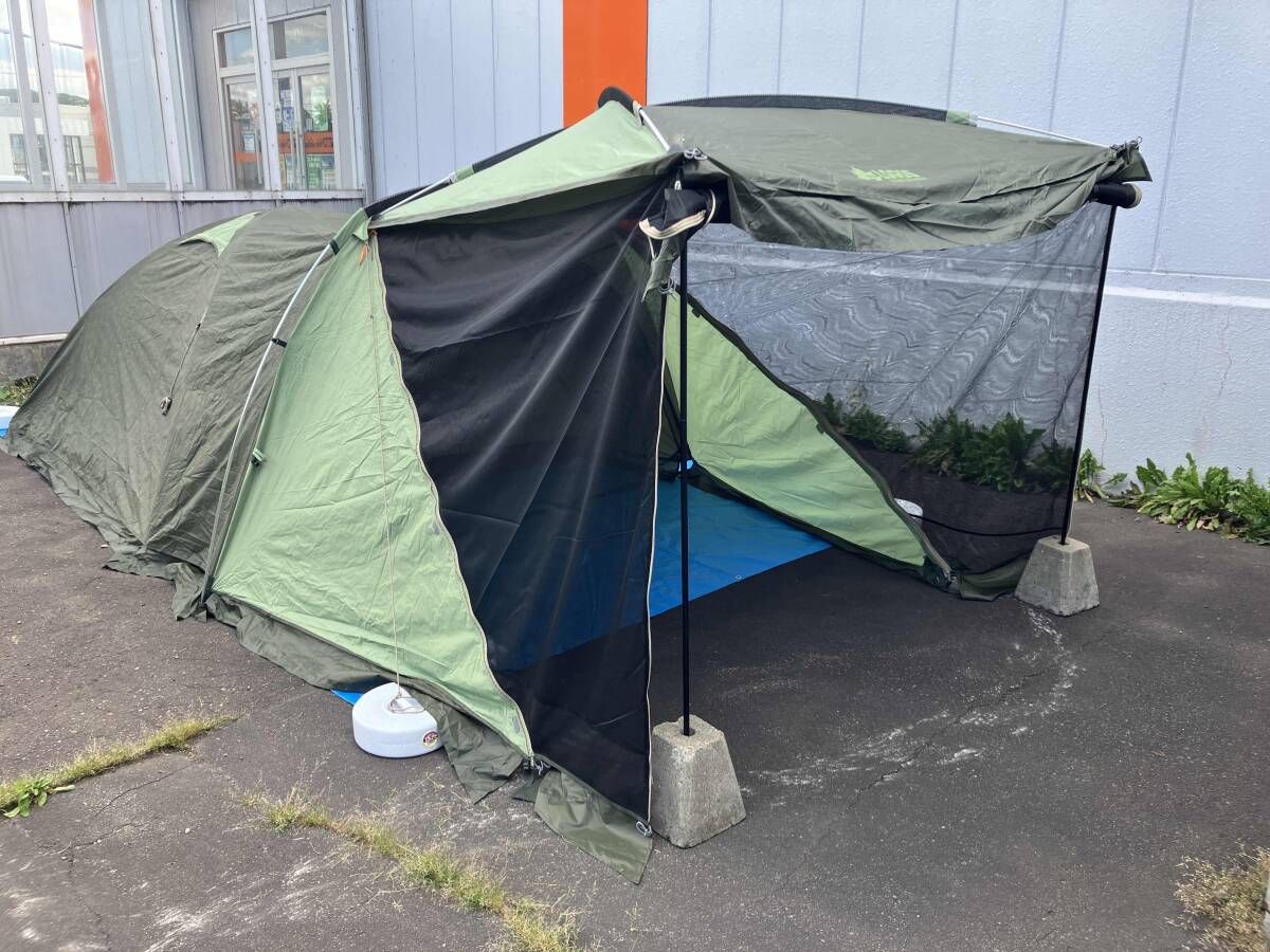 LOGOS ロゴス neos PANELダブルリビングドーム XL BJ 2ルームテント