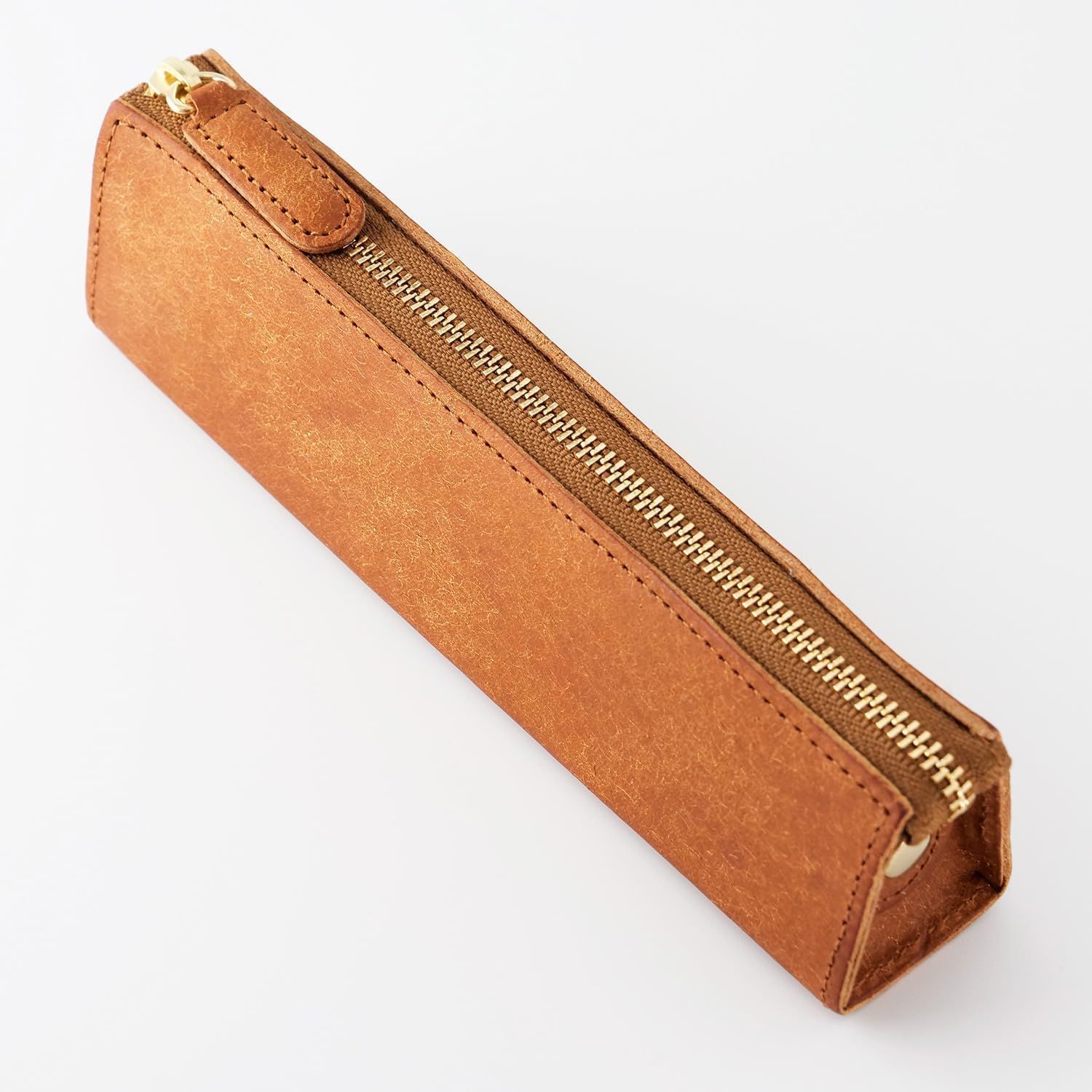 スリップオン ＰＢ ファスナーペンケース Ｍ コニャック IPV-5801