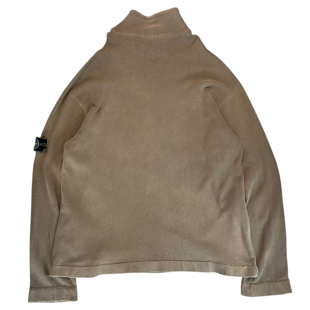 STONE ISLAND(ストーンアイランド) 98AW Half-Zip & Button Sweatshirt 