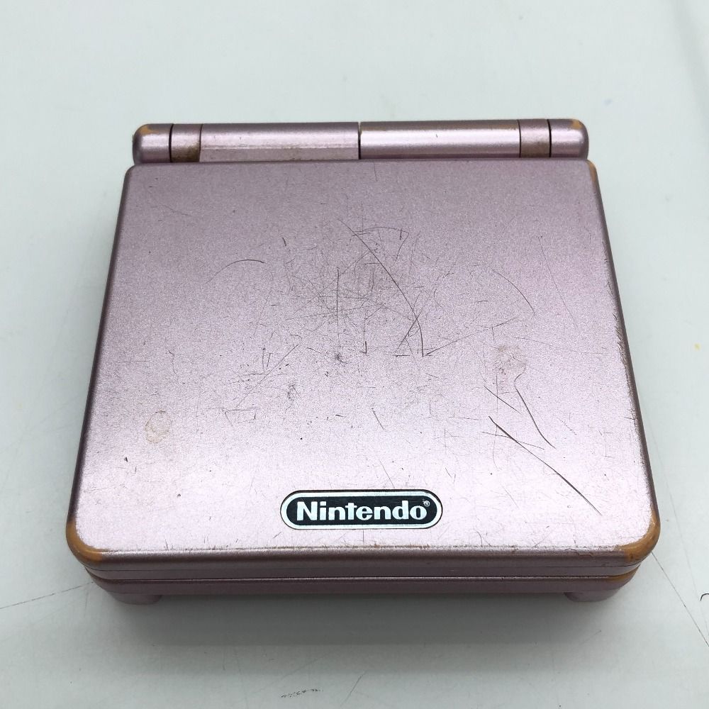 05 w 18622 T GBASP ゲームボーイアドバンスSP 本体のみ ピンク ＊ 品