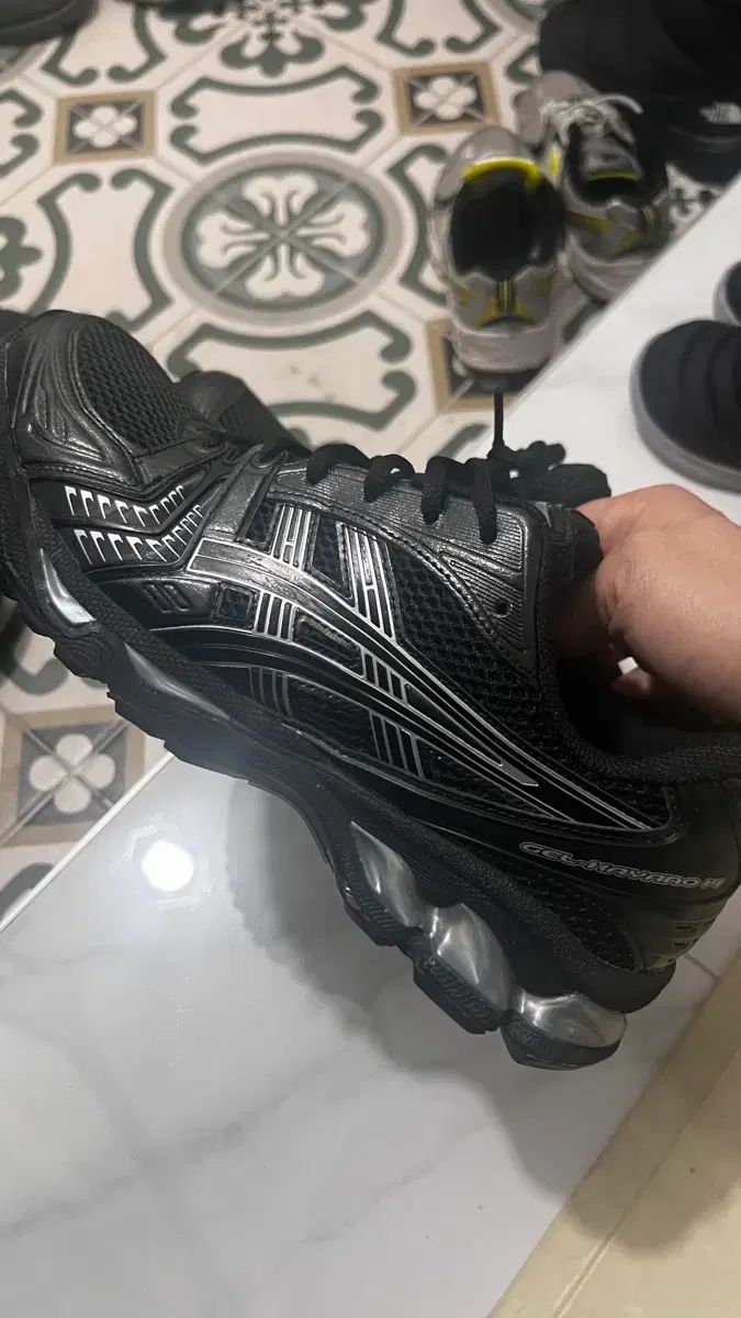 アシックス ゲル カヤノ 14 ブラック ピュア シルバー 280 mm