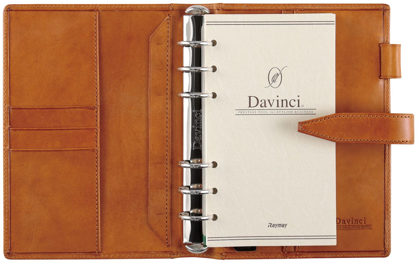 レイメイ藤井 システム手帳 ダヴィンチ ロロマクラシック 聖書 ブルー DB 3014 A