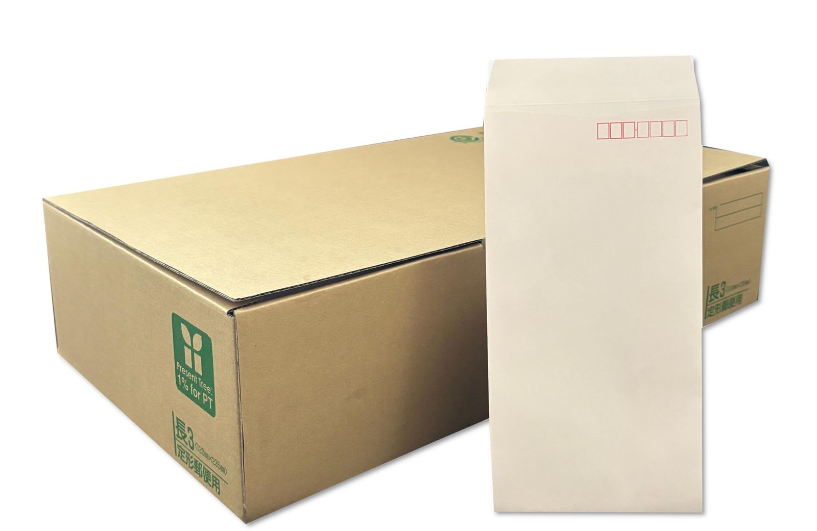 寿堂 封筒 カラー封筒 サクラ 郵便枠付き テープ付き 長形3号 長3 10550