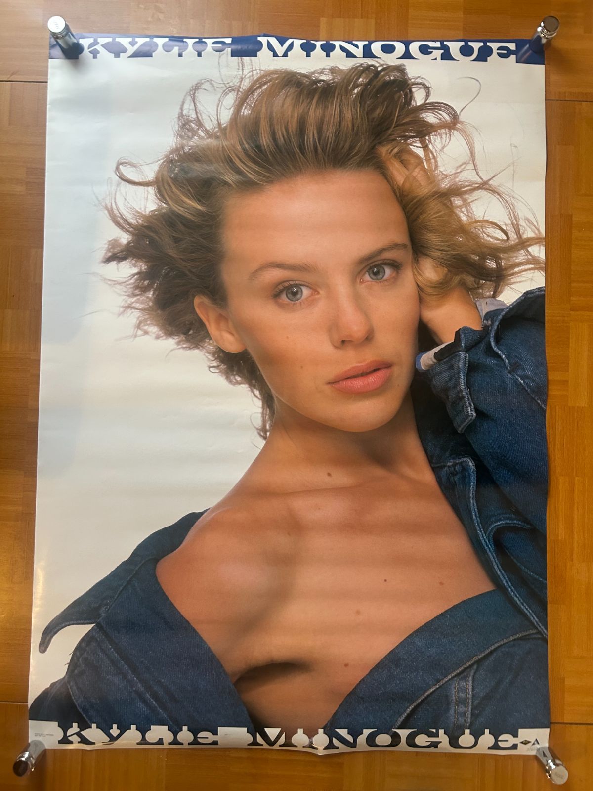 カイリー ミノーグ Kylie Minogue s Remixes 1988年 アルバム プロモーション用ポスター B 1 JISサイズ 728 x 1030 mm