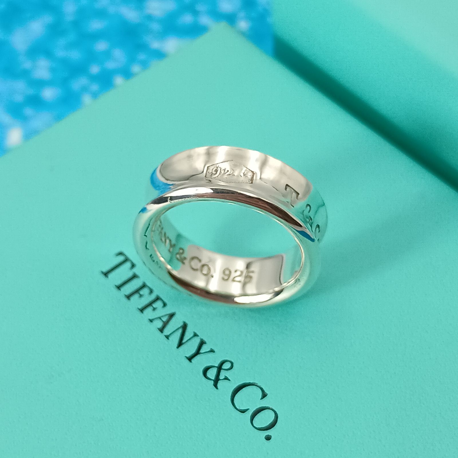 TIFFANY&Co. ティファニー 9号 ナローリング レディース シルバー925