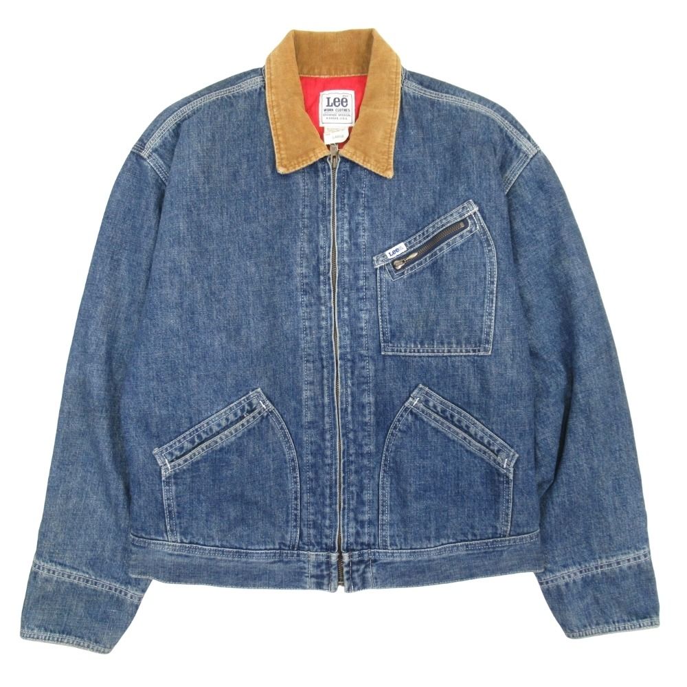 美品 90s vintage Lee リー 191-LB 復刻 デニム ワークジャケット