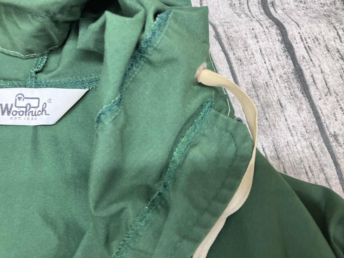 BEAMS WOOLRICH ウールリッチ マウンテンパーカー グリーン Mサイズ 