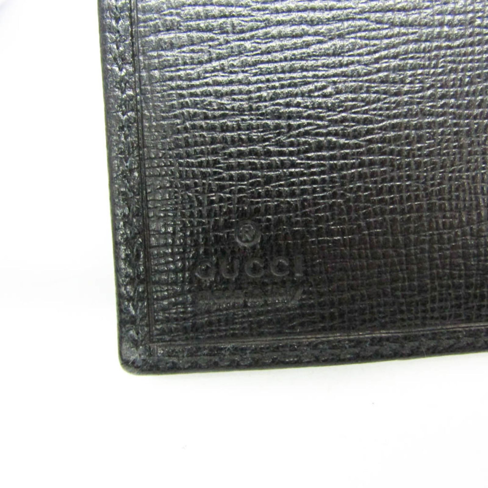 グッチ(Gucci) 120949 メンズ レザー 財布（二つ折り） ブラック