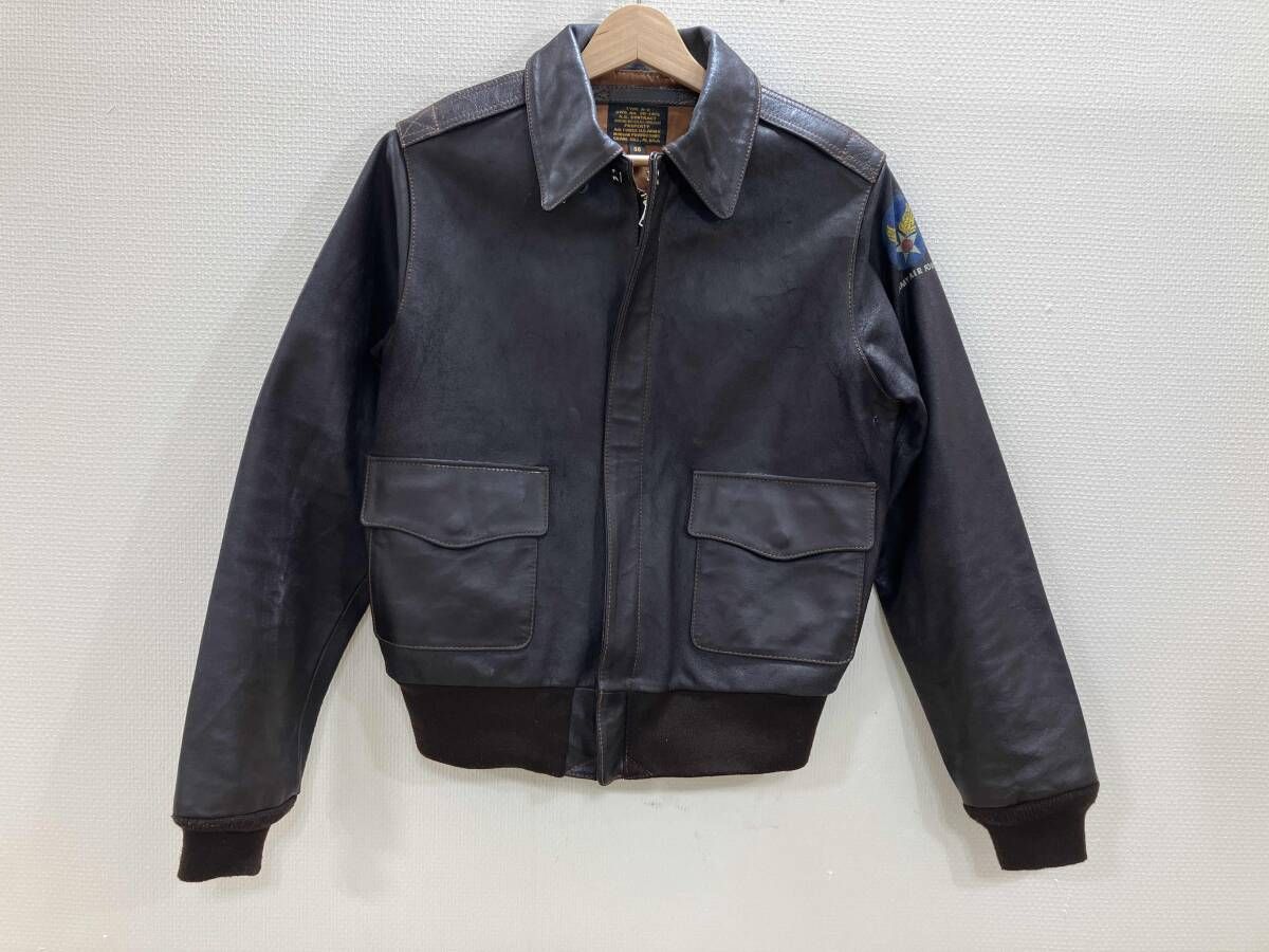 お買い得，高品質 MORGAN モーガン A-2TYPEレザージャケット A-2 AIR 