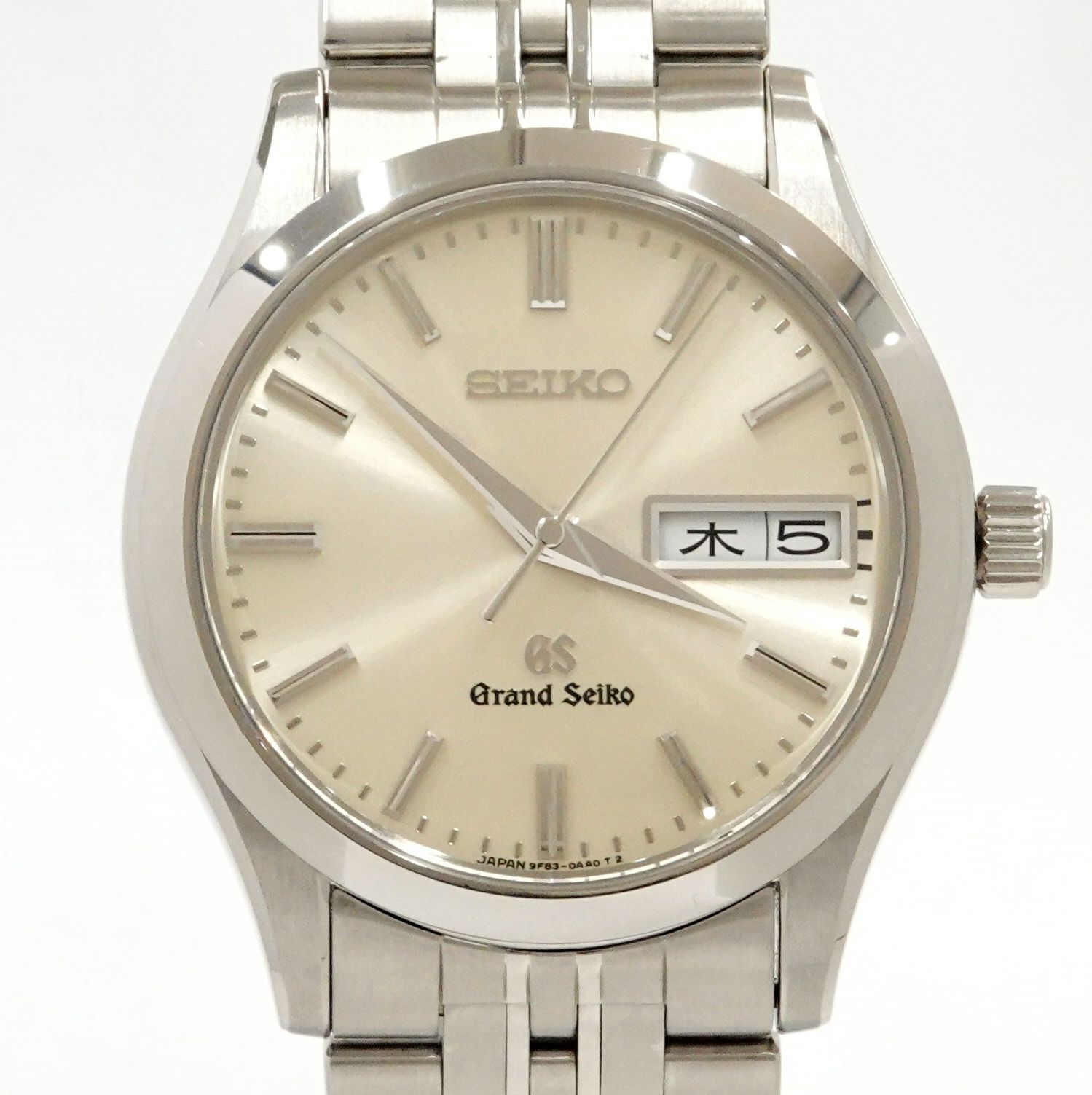 Grand Seiko グランドセイコー SBGT015 メンズ クォーツ SS シルバー