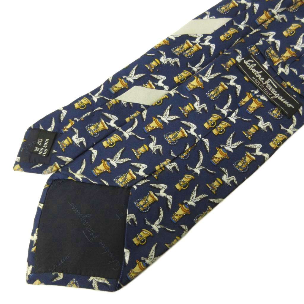 サルヴァトーレフェラガモ Salvatore Ferragamo 美品 ネクタイ