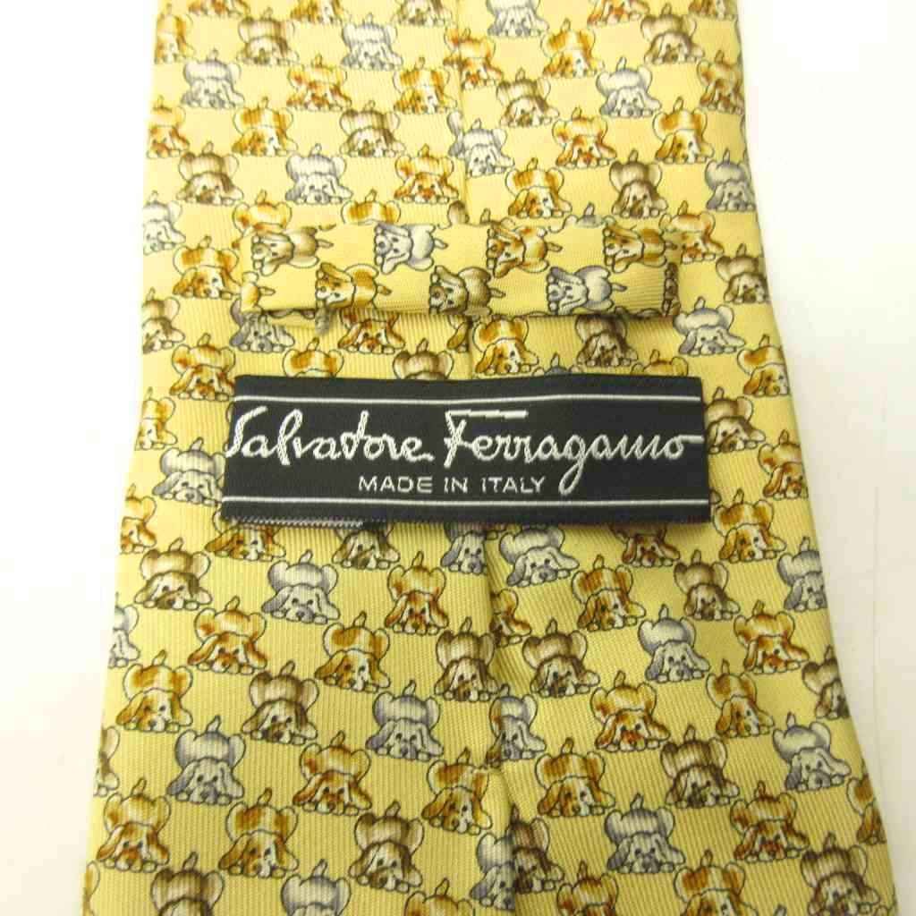 サルヴァトーレフェラガモ Salvatore Ferragamo 美品 ネクタイ