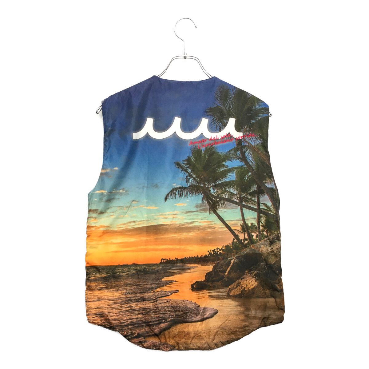 中古 レディース ムータマリン muta MARINE ベスト WF/WOMAN FREE 紺系