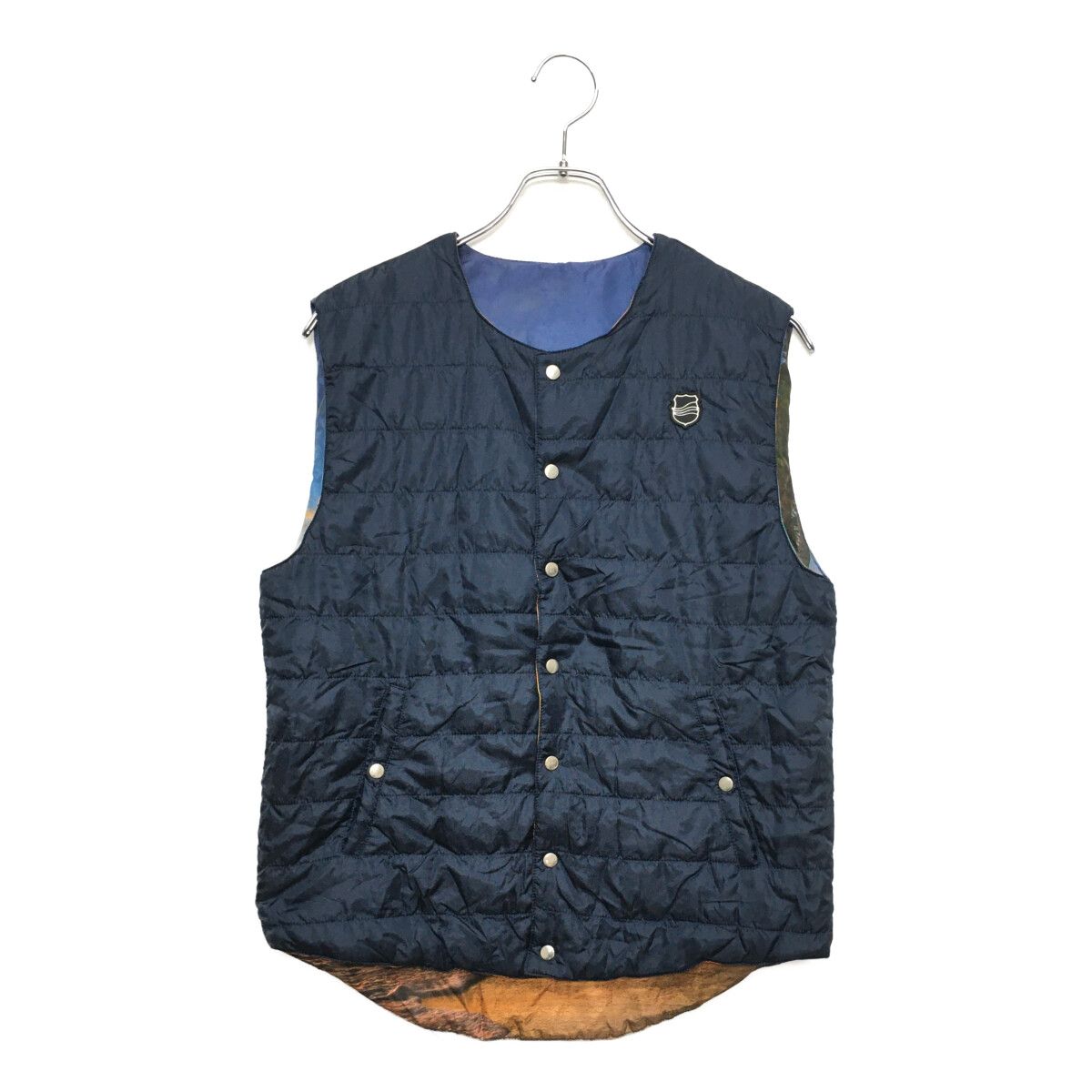 中古 レディース ムータマリン muta MARINE ベスト WF/WOMAN FREE 紺系