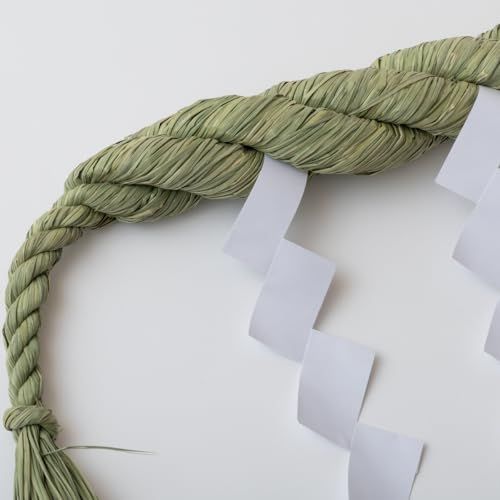 秀〆 しめ縄 神棚 6尺 ごぼう 台湾製 W-14-TWS