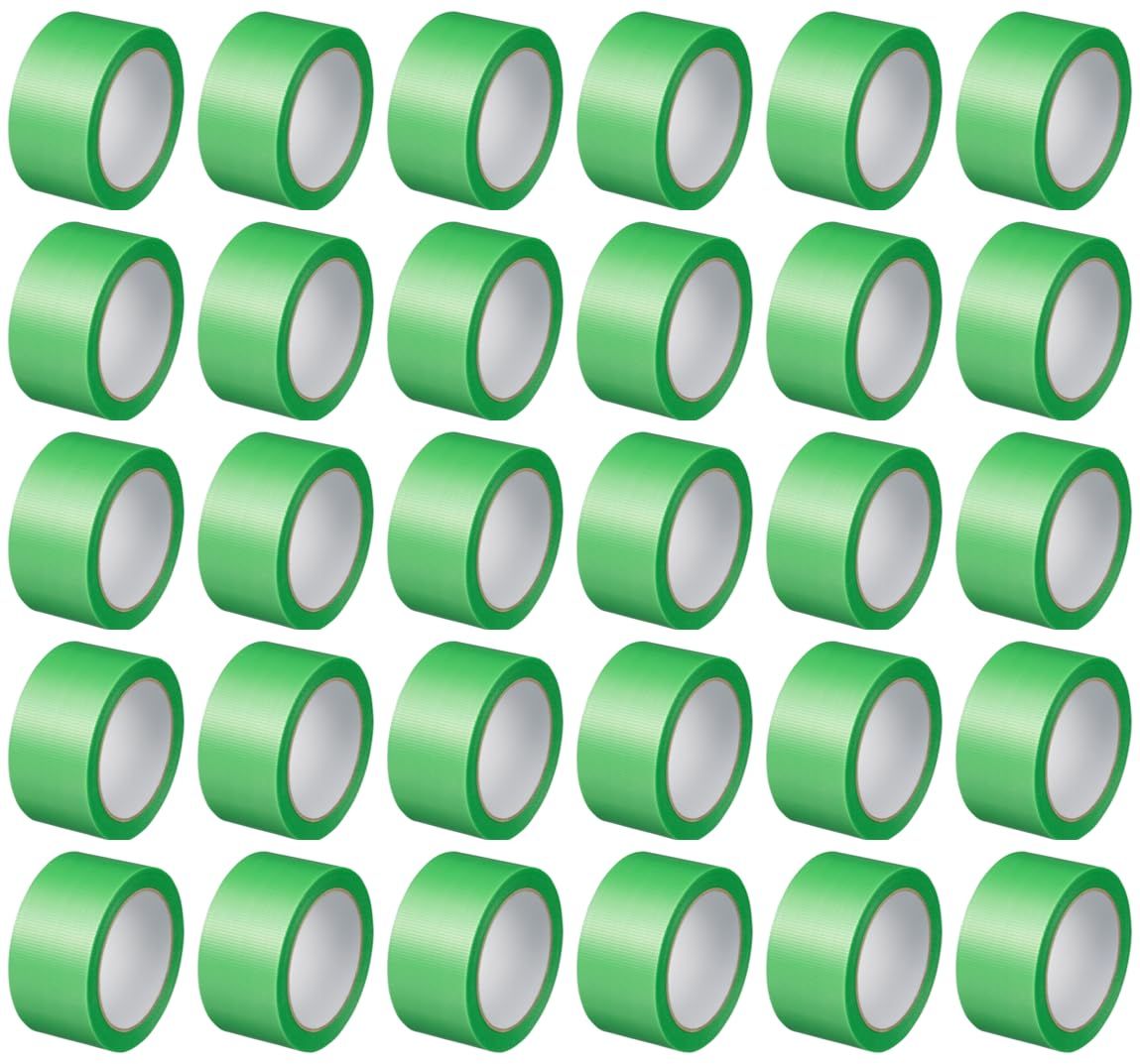 箱売り APMジャパン 貼ってはがせるプロ養生用テープ 建築 塗装 緑 50 mm×25 m セット 布用接着剤 その他 