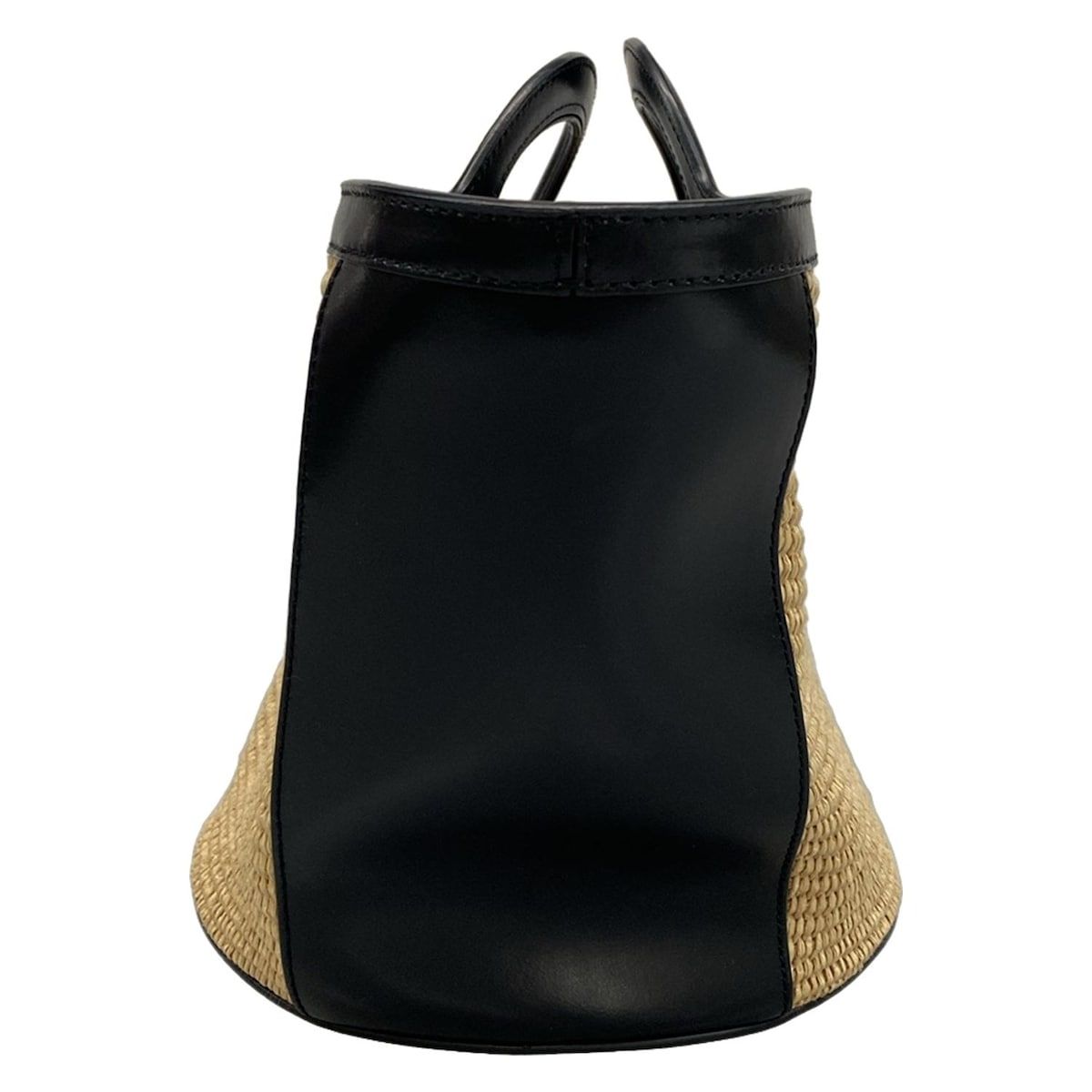 マルニ MARNI トートバッグ ベージュ×ブラック マルニ トートバッグ 