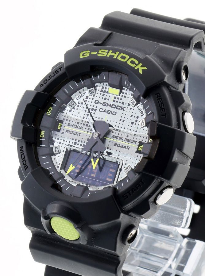 カシオ / CASIO　G-SHOCK　GA-800シリーズ　GA-800DC-1ADR　クオーツ　ブラック/シルバー 【中古】 商品番号 70262 カシオ / CASIO G-SHOCK GA-800シリーズ GA-800DC-1ADR クオーツ