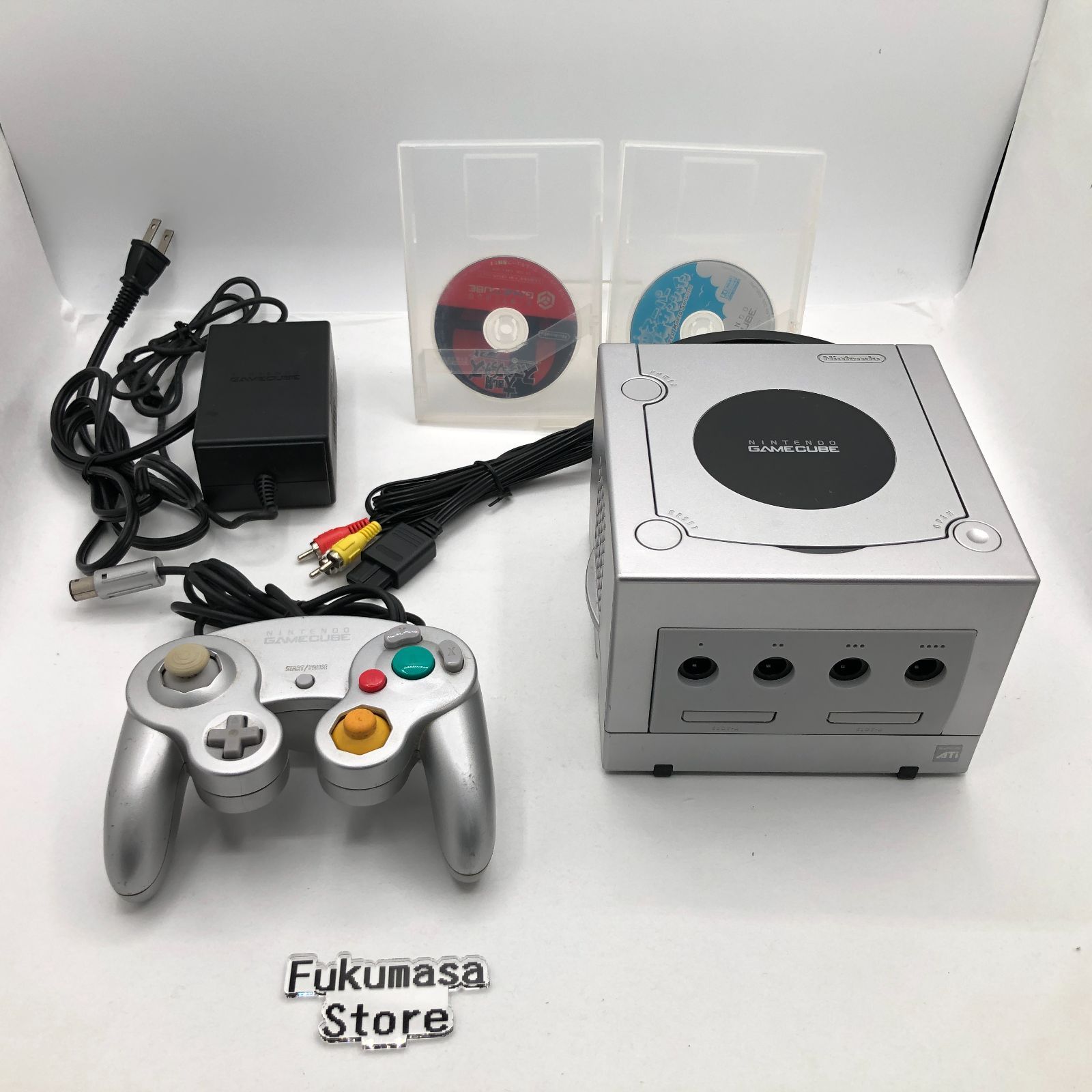 動作確認済みニンテンドー ゲームキューブ 本体 シルバー ゲーム