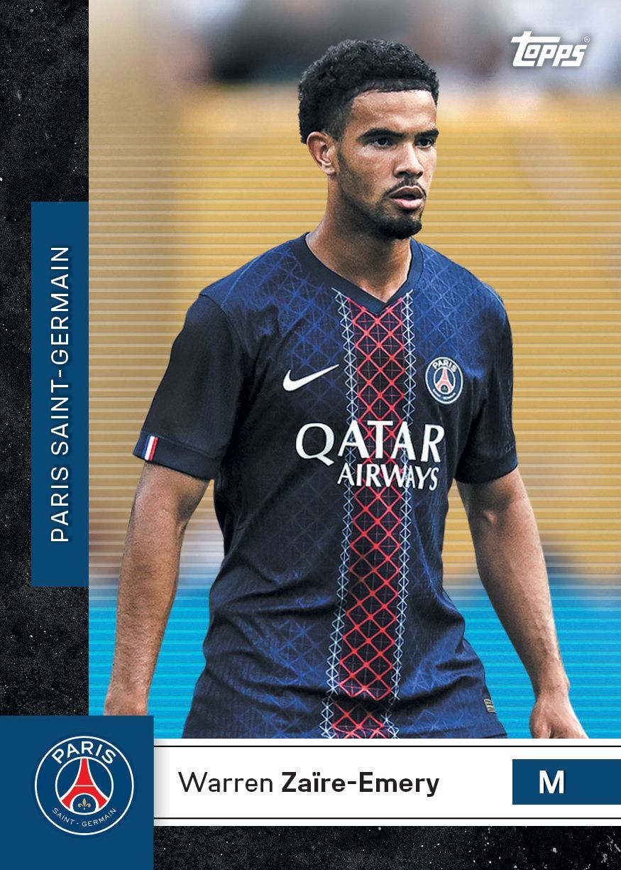 Topps Paris Saint-Germain 2025/26 Team Set】限定入荷！TOPPS直送品
