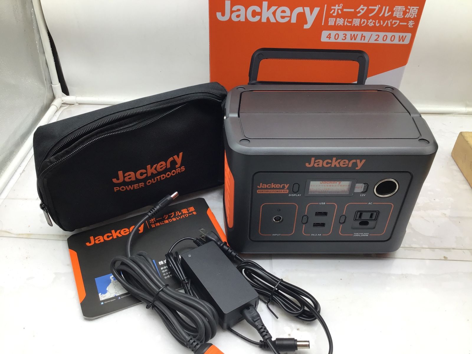 ♥に近い Jackery ジャクリ ポータブル電源 400 大容量112200 mAh|400 Wh IT_M 9 YPK 笠寺 M 04