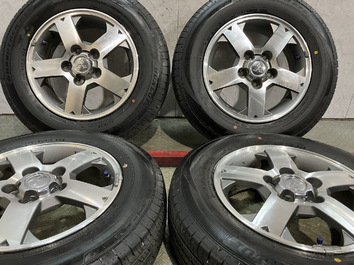 タイヤ走行短め【DL GRANDTREK PT5 175/80R15】夏タイヤ【三菱 