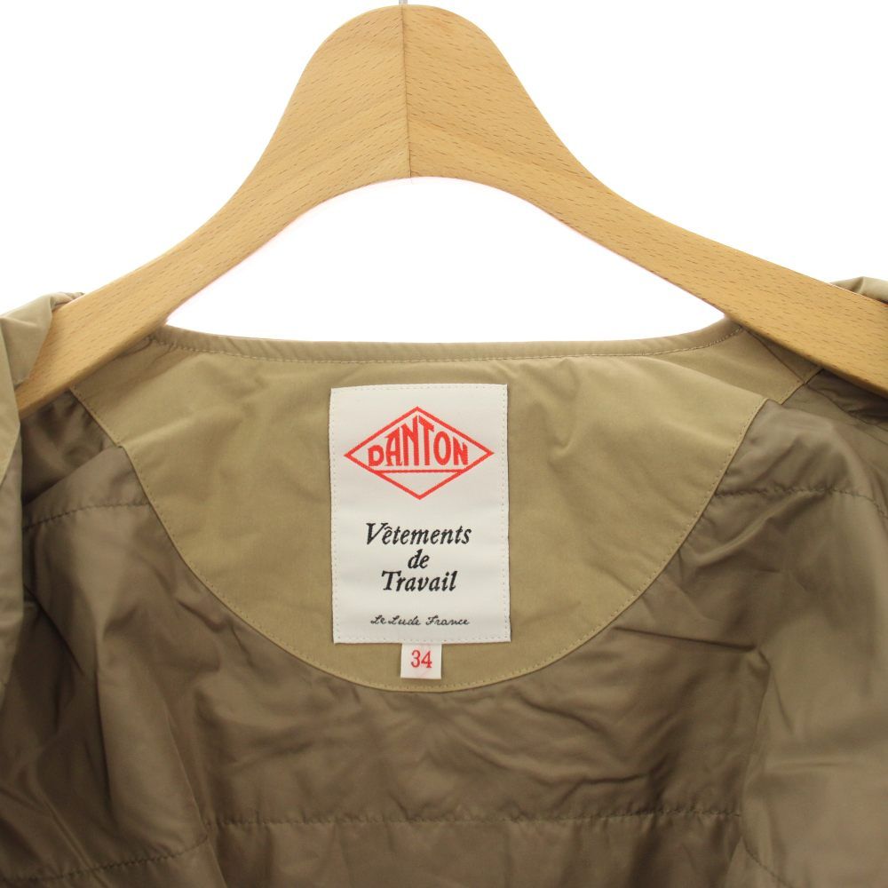 ダントン DANTON インサレーション カラーレス ワイドジャケット ノー