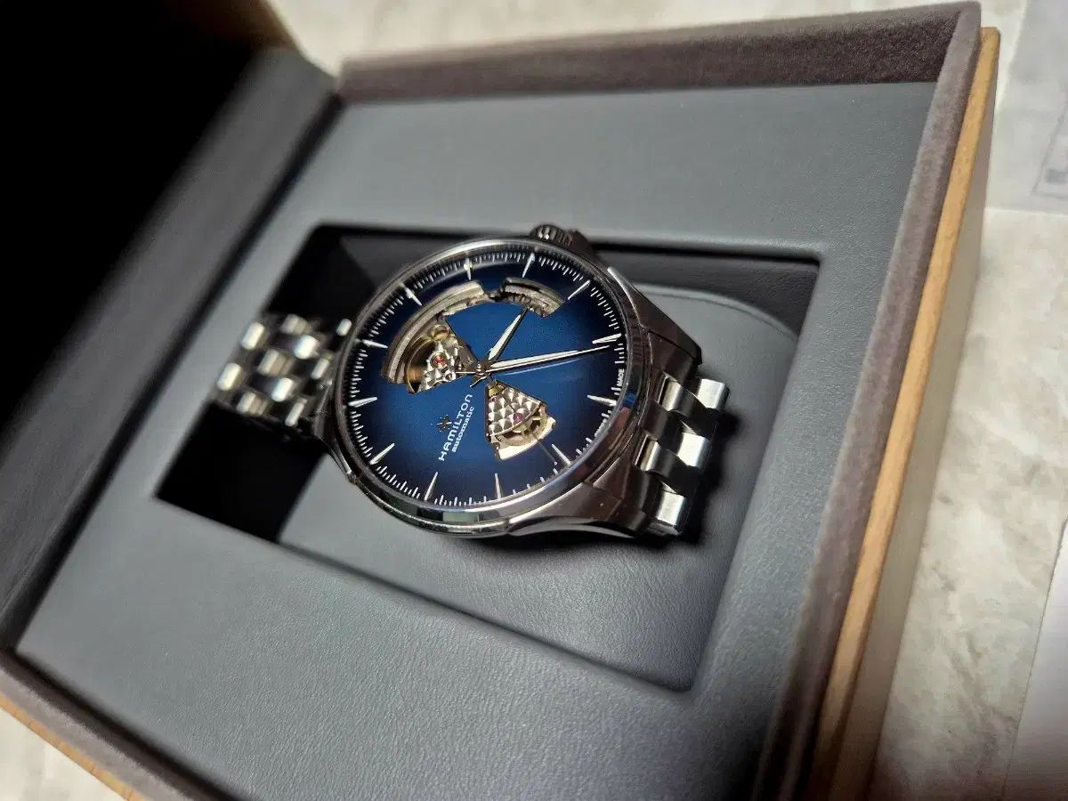 HAMILTON ハミルトン 新モデル ジャズマスター オープンハート オートマチック 腕時計
