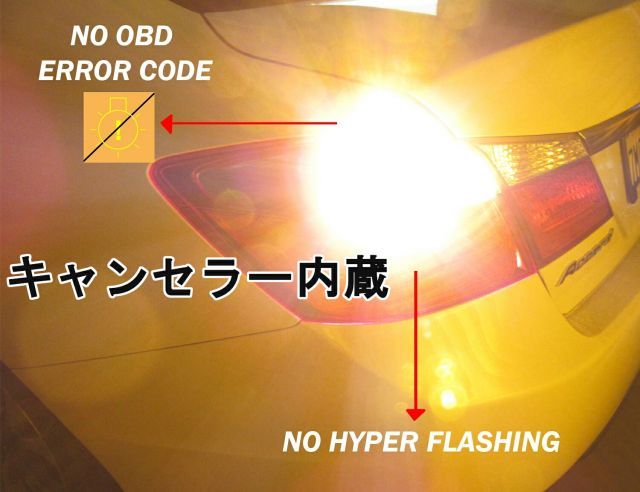 BMW F10 FR35 2010/03～2013/08 キャンセラー内蔵 LED バックランプ プロジェクターレンズ 2000ルーメン ハイブライト 3030チップ 360照射 6000k シャインホワイト T15/T16 2本セット 【ネコポス配送】