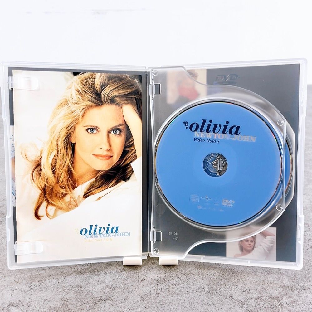 2DVD 2枚組 オリビアニュートンジョン ビデオ・ゴールドⅠ＆Ⅱ OLIVIA